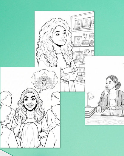 Manifest With Me: A Guided Colouring and Journaling Workbook