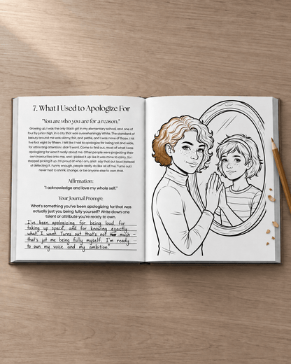 Manifest With Me: A Guided Colouring and Journaling Workbook
