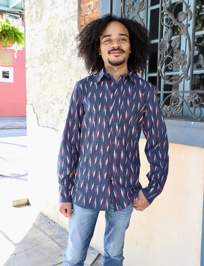 Maritime Organic Cotton Men's Button Down Shirt