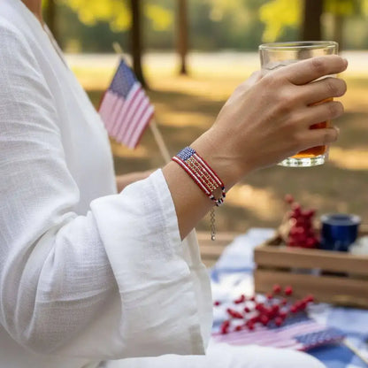 USA 250th Anniversary Bracelet by Alexa Martha