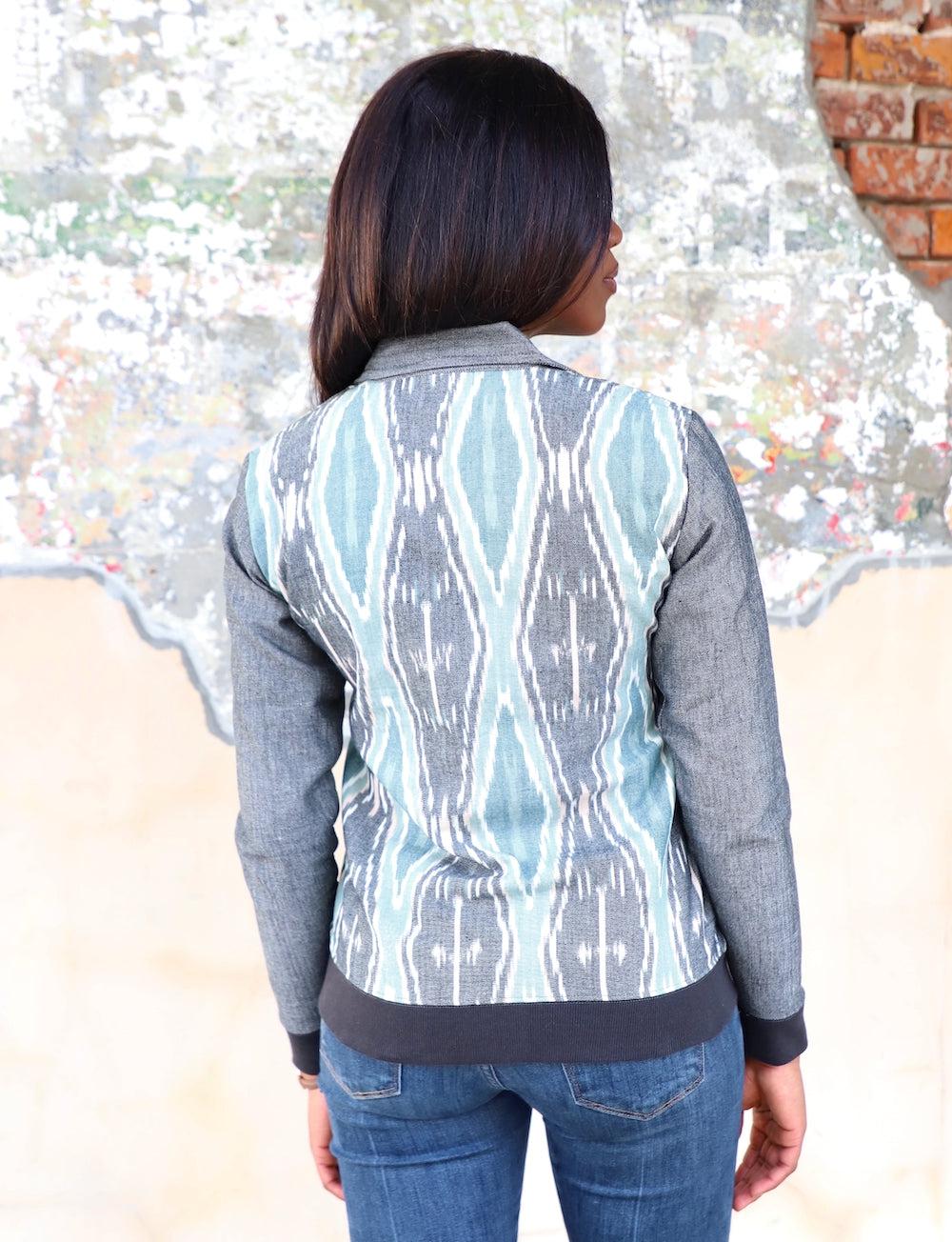 Multi Ikat Handwoven Cotton Fabric by the Yard