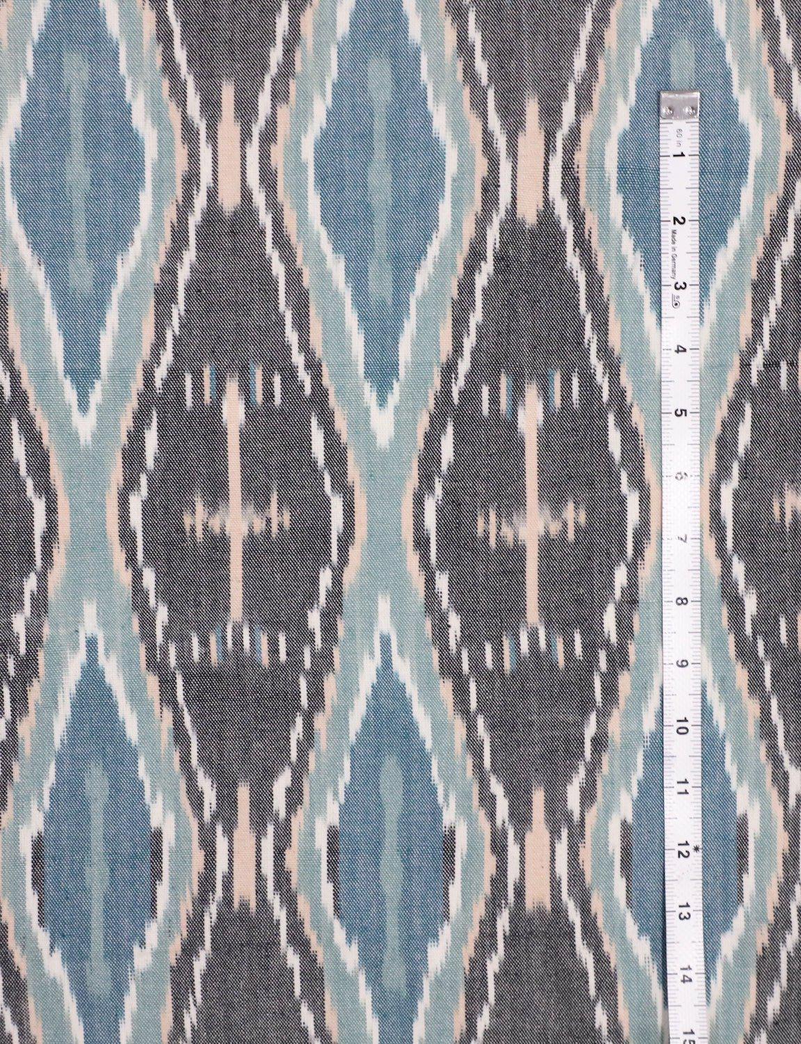 Multi Ikat Handwoven Cotton Fabric by the Yard