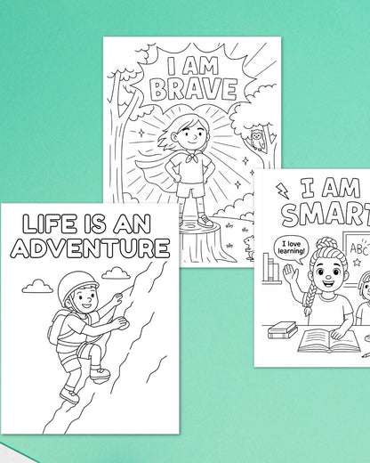 "My Feelings Matter!" Affirmation and Activity Colouring Book for Emotional Awareness