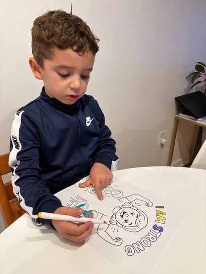 "My Feelings Matter!" Affirmation and Activity Colouring Book for Emotional Awareness