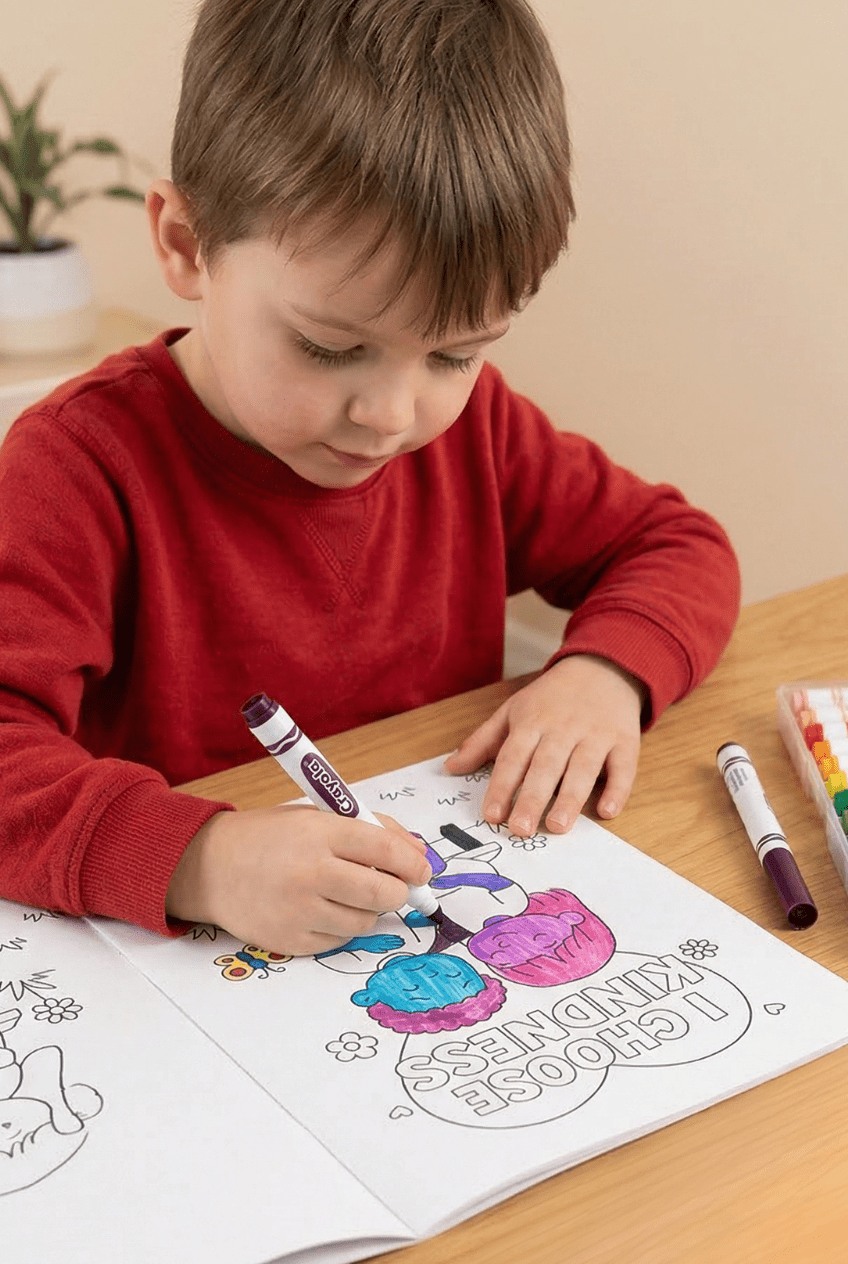 "My Feelings Matter!" Affirmation and Activity Colouring Book for Emotional Awareness