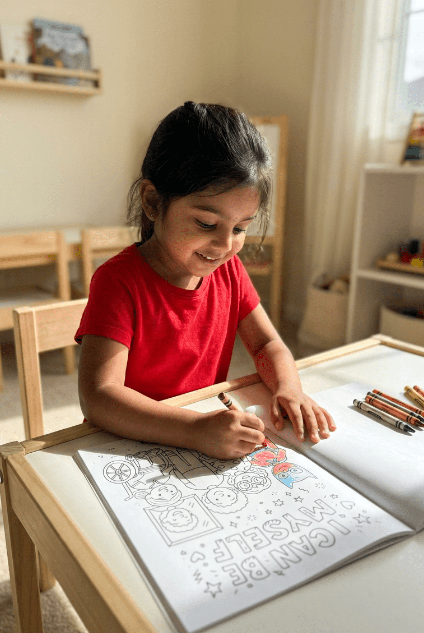 "My Feelings Matter!" Affirmation and Activity Colouring Book for Emotional Awareness
