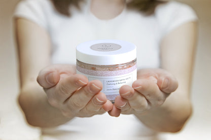 CBD Lavender Bath Salts – Epsom, Dead Sea & Himalayan Soak