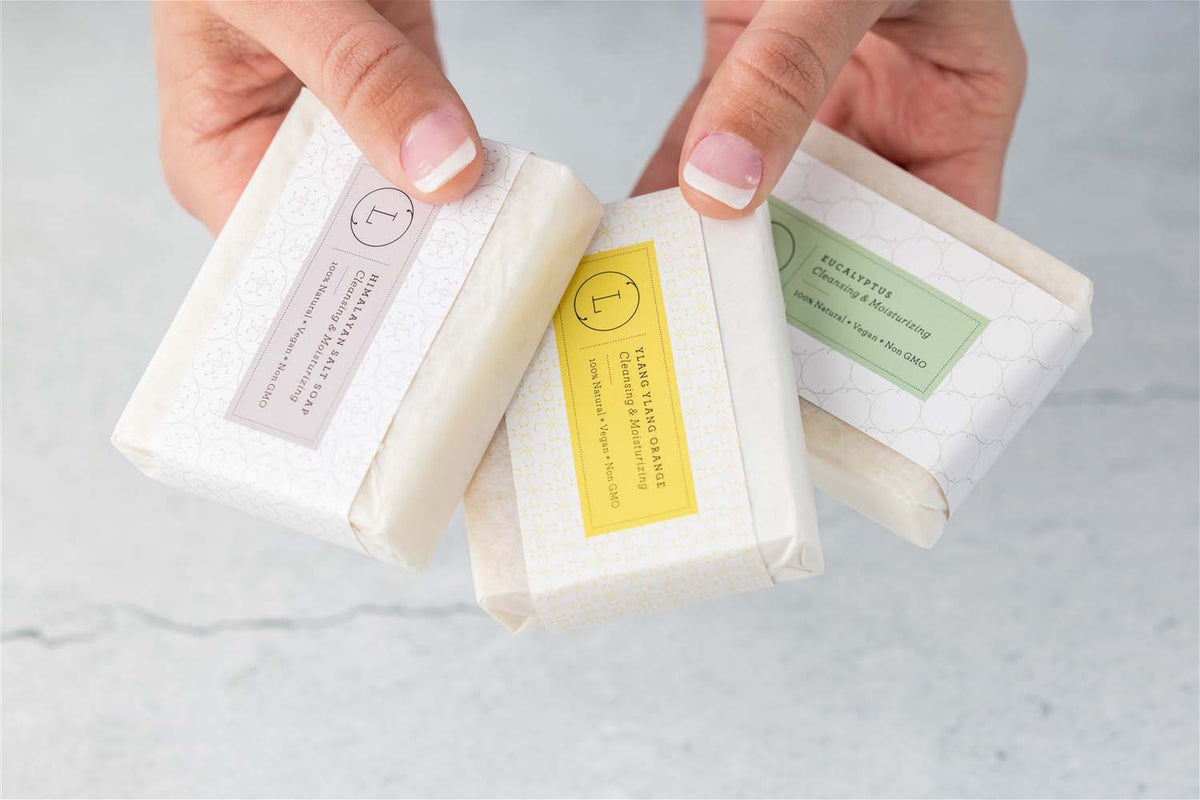 Natural Handmade Soap Gift Set – 6 Vegan Bars