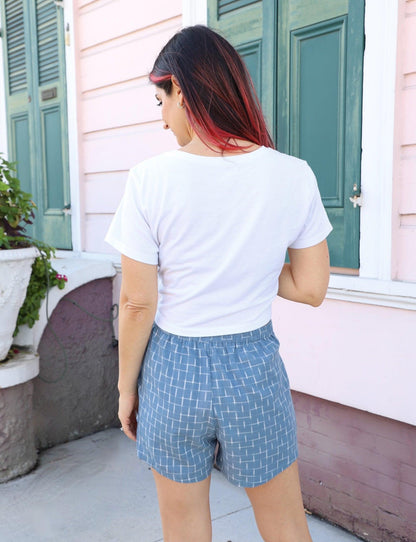 Nila Sky Organic Cotton Shorts