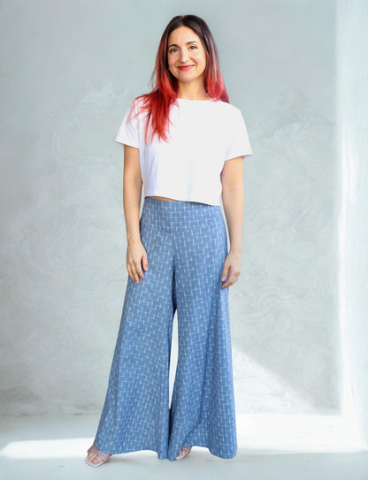 Nila Sky Organic Cotton Spinnaker Pants