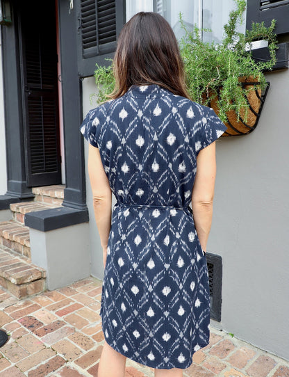 Nilam Organic Cotton Button Up Dress - Pre-Order