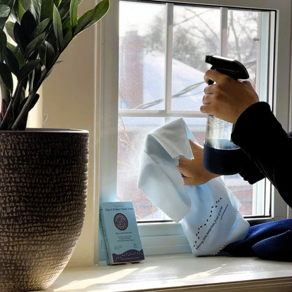 Zero Waste Glass & Window Cleaning Strips – New Ribbon-Pull Design!
