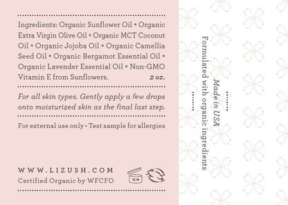 Organic Facial Oil – Natural Face Oil for Nourishing Skin