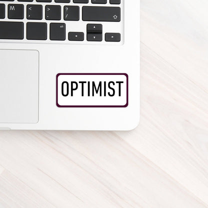 Optimist Positive Vinyl Sticker