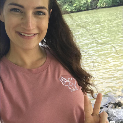 Peace, Love, Books Classic Tee