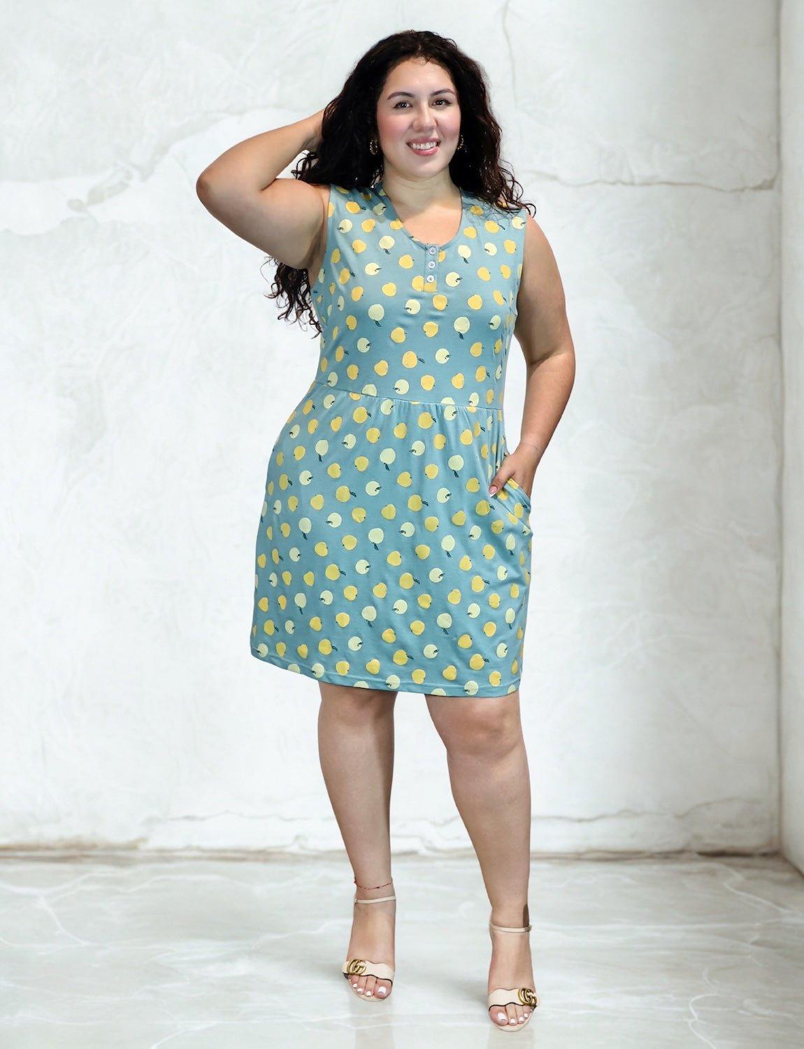 Peachy Skies Organic Dress