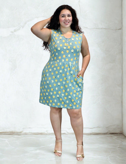 Peachy Skies Organic Dress