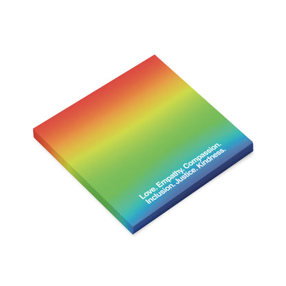 'Kindness Is' Pride Post-It Notes