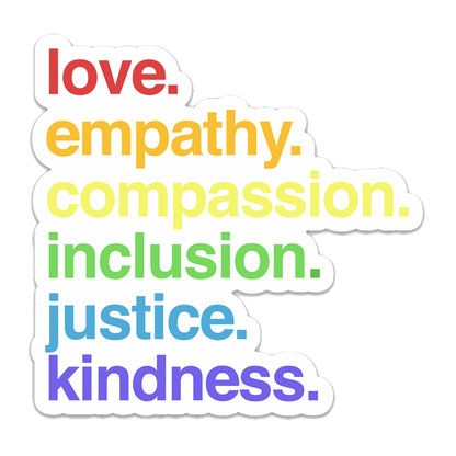 'Kindness Is' Pride Magnet
