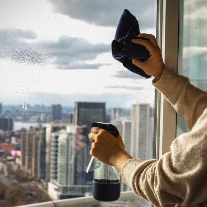 Professional Microfiber Glass & Window Cleaning Cloth Set