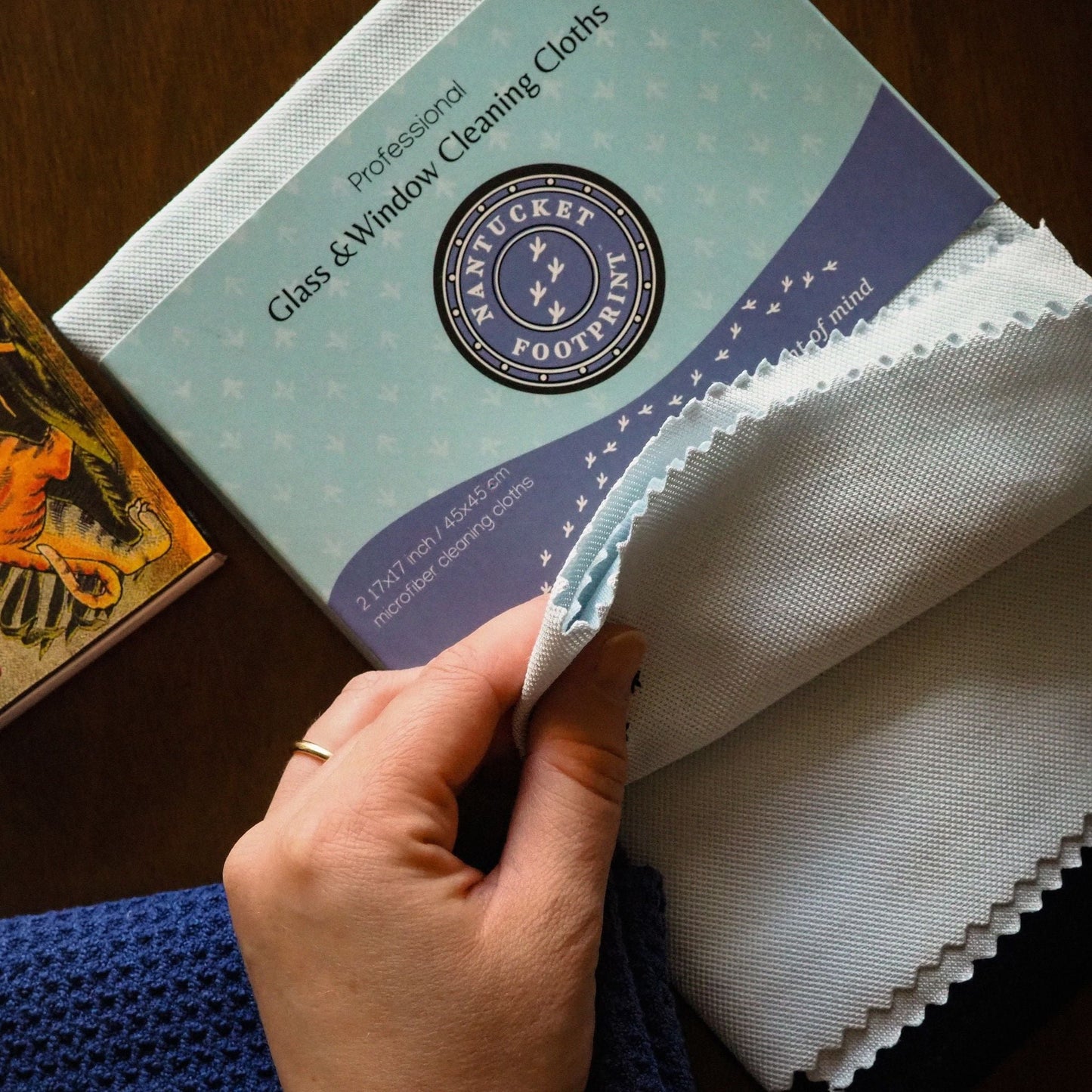 Professional Microfiber Glass & Window Cleaning Cloth Set