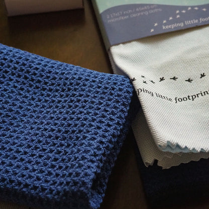 Professional Microfiber Glass & Window Cleaning Cloth Set