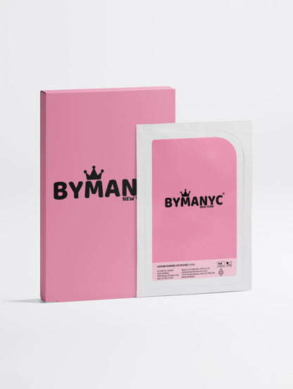 VEGAN BEAUTY Caffeine + Vitamin C Energizing Hydrogel Eye Patches Eco-Friendly BYMANYC ® New York