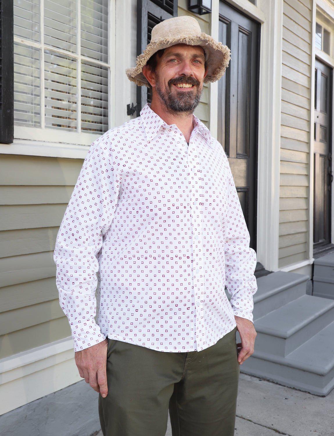 Rohit Organic Cotton Men's Button Down Shirt