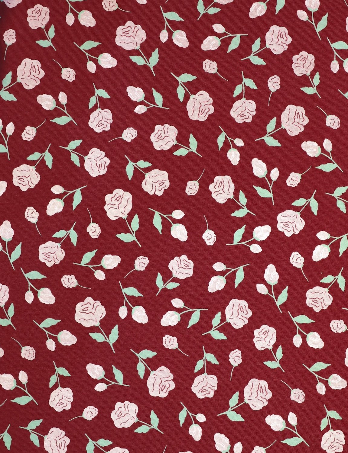 Roma Floral Organic Wrap Dress