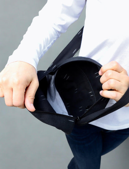 Round Crossbody Bag- Multiple Prints Available
