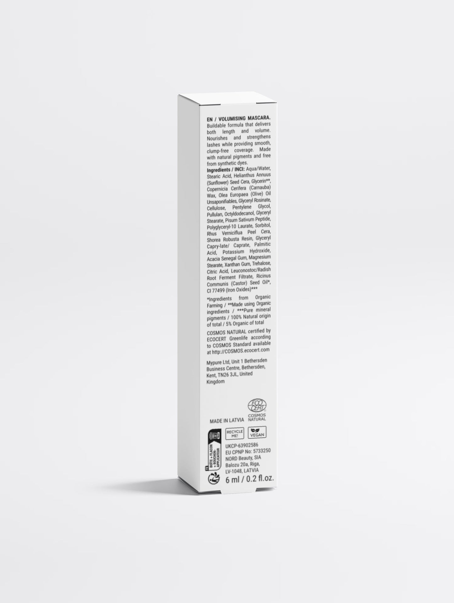 Lengthening & Volumising Mascara SOHO New Collection BYMANYC ® New York
