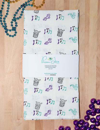 Second Line Cotton Tea Towel