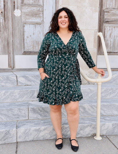 Songbird Organic Wrap Dress