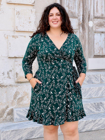 Songbird Organic Wrap Dress