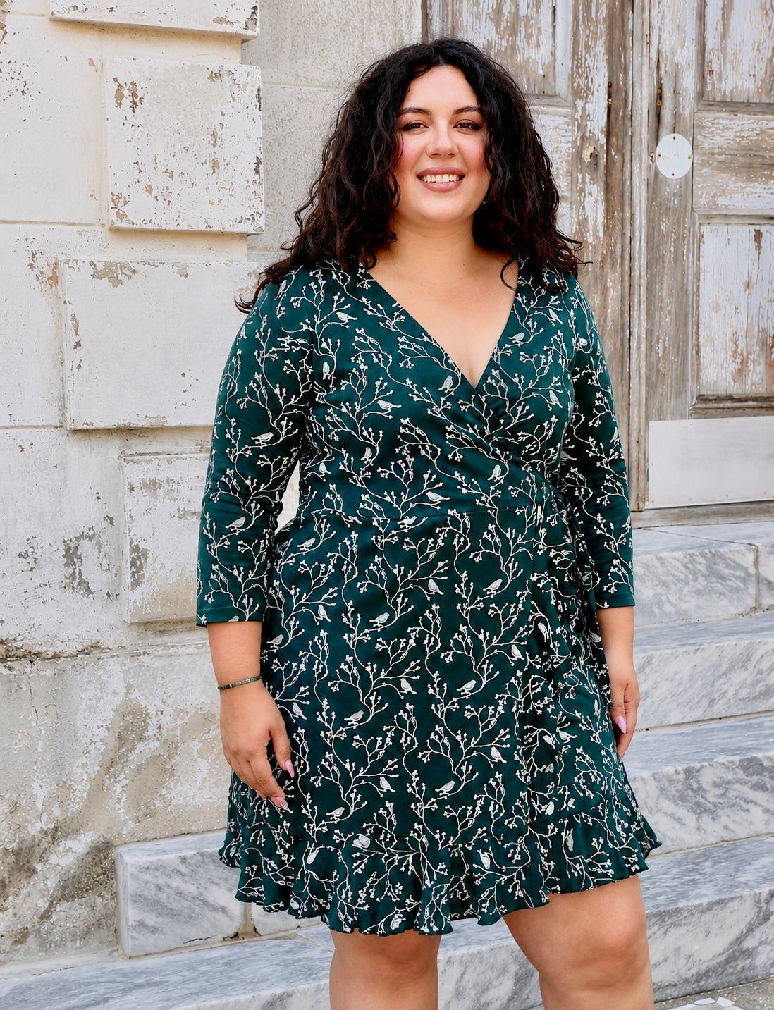 Songbird Organic Wrap Dress