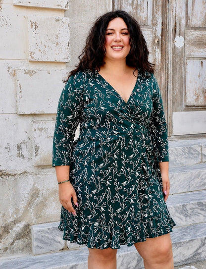 Songbird Organic Wrap Dress