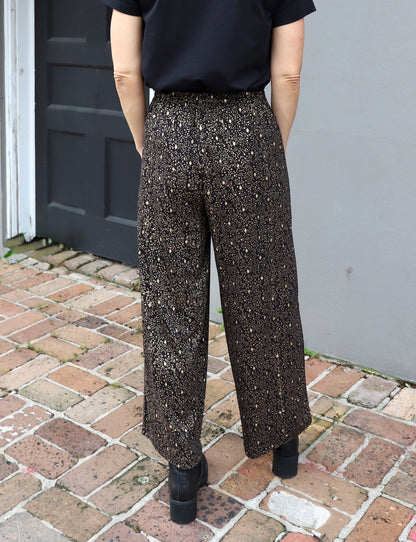 Starlight Organic Wide Leg Crop Pants