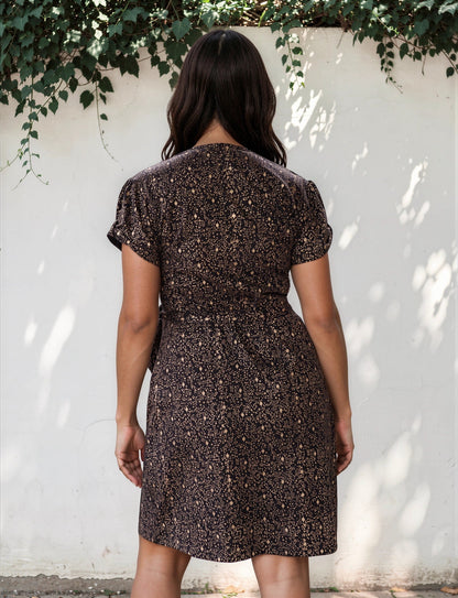 Starlight Organic Wrap Dress