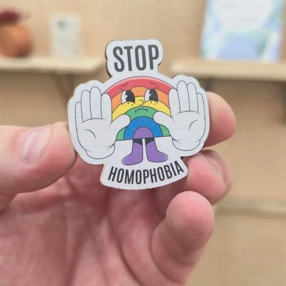 Pride Wood Magnet Pack - 12 Pieces, 3 Designs