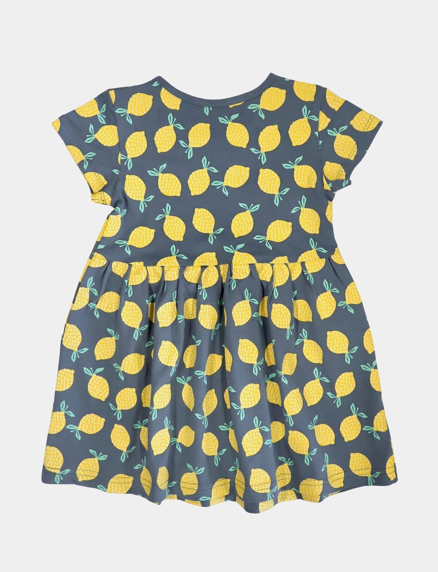 Sweet Little Lemon Organic Twirl Dress