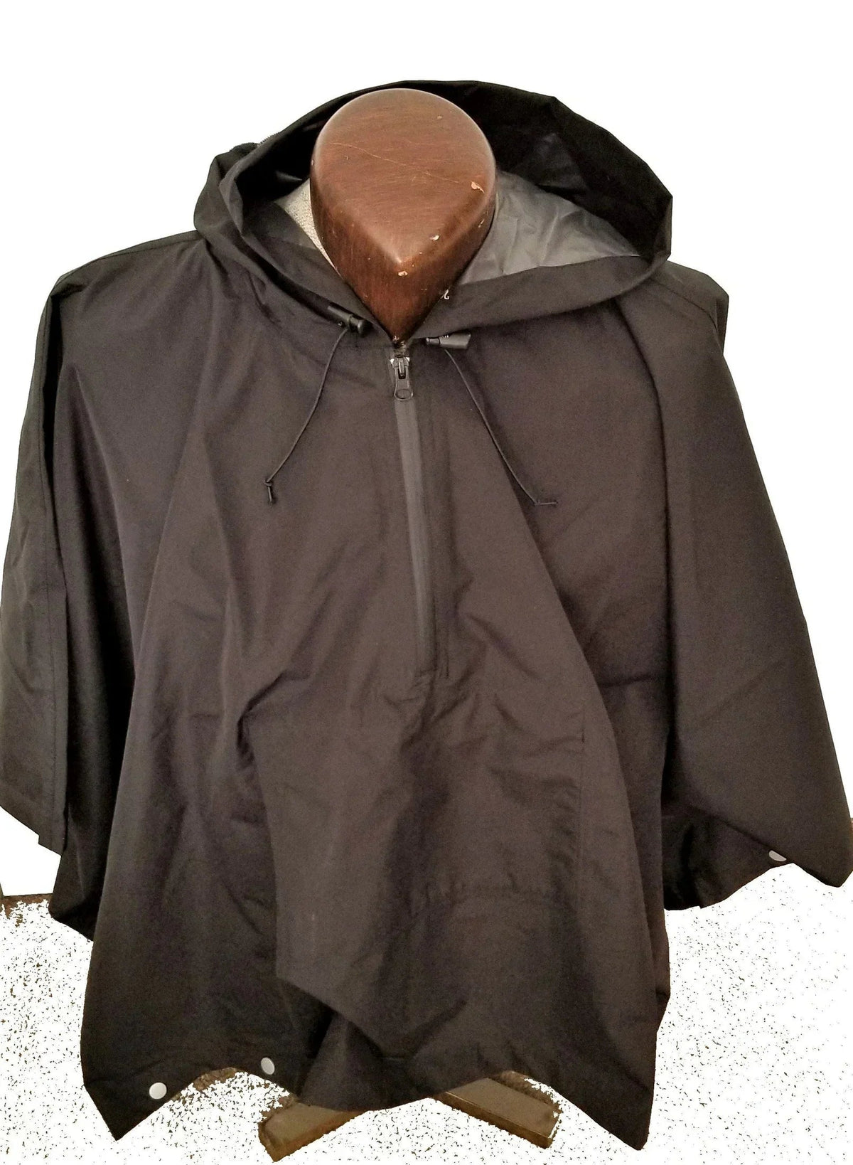 Brella BLACK, Waterproof Poncho, One Size Fits Most