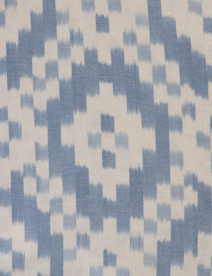 Tranquil Blue Organic Cotton Button Dress