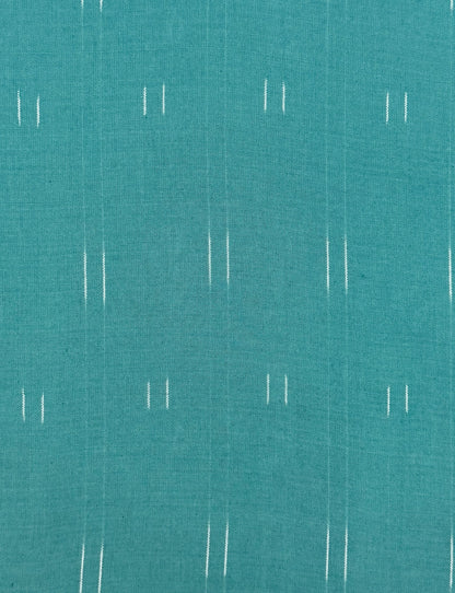 Turquoise Ikat Men's Organic Cotton Button Down Shirt - Pre-Order