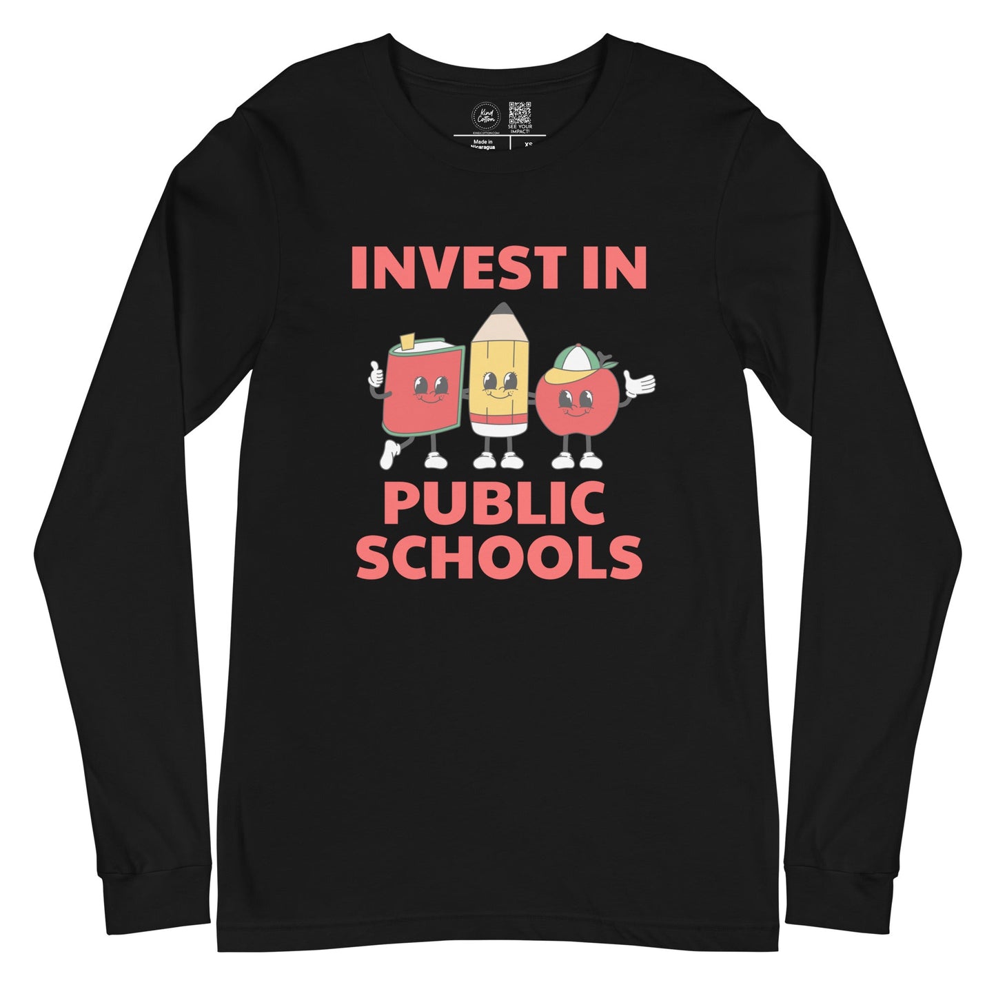 Invest in Public Schools Classic Long Sleeve