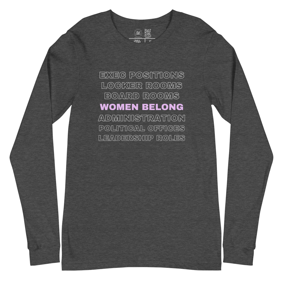 Women Belong Classic Long Sleeve
