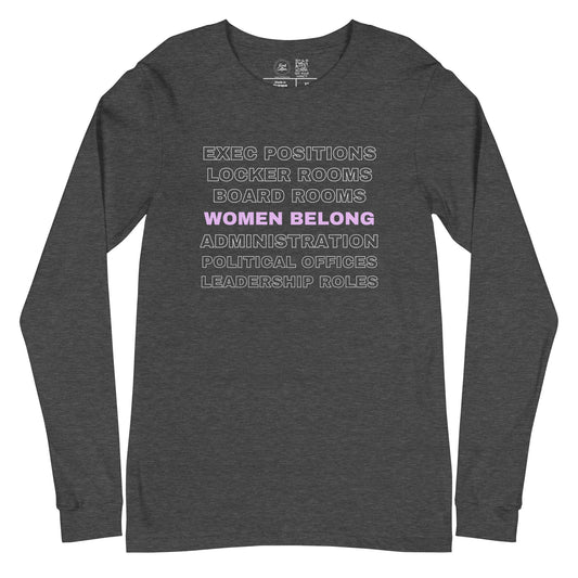 Women Belong Classic Long Sleeve