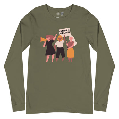 Silence Is Violence Classic Long Sleeve