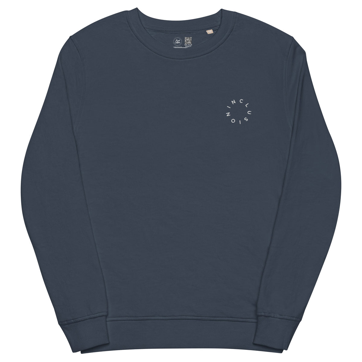 Inclusion Embroidered Organic Crewneck