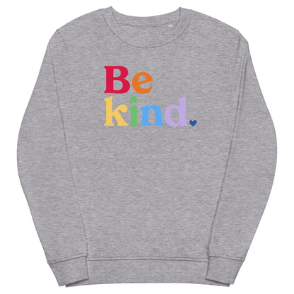 Be Kind Rainbow Crewneck Sweatshirt