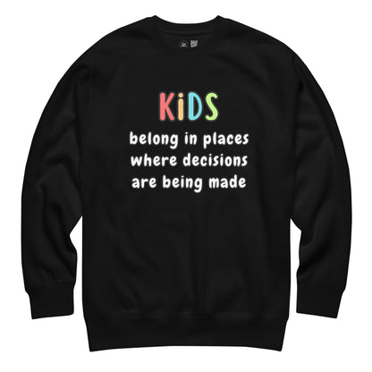 Kids Belong Crewneck Sweatshirt
